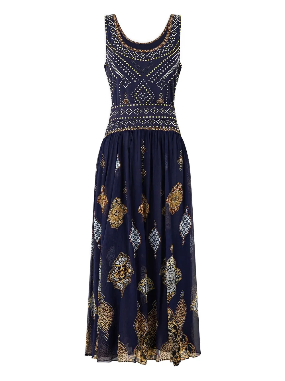 Camilla The Imperial Gate midi dress - Blu