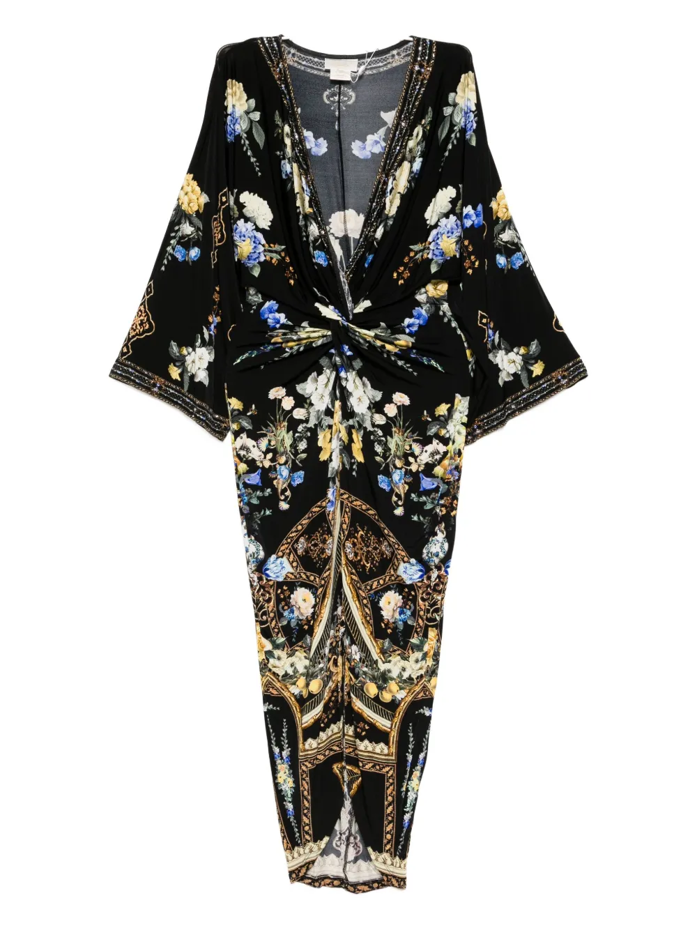 Camilla Ottoman Elegance dress - Nero