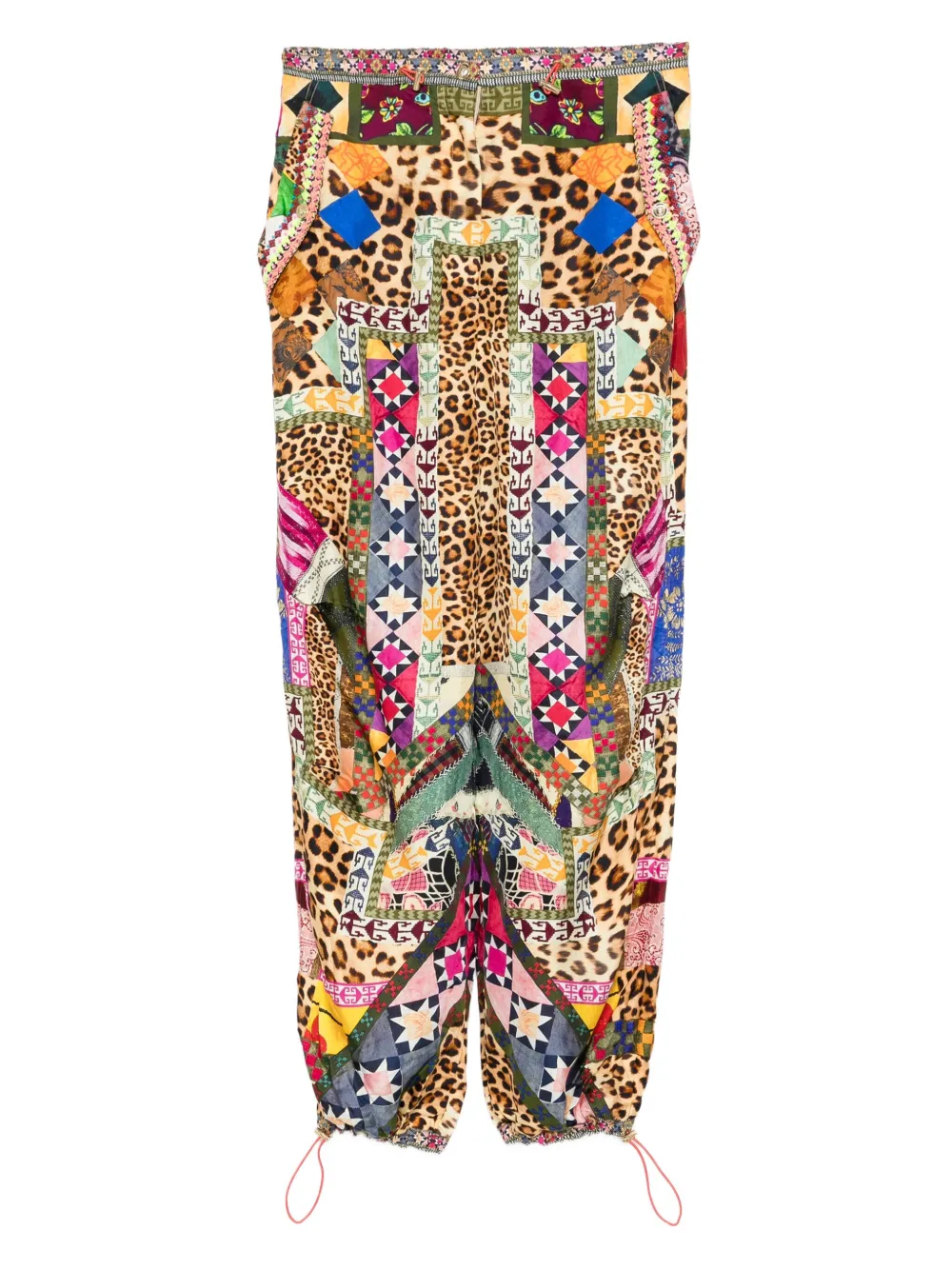 Camilla pantalon ample à effet drapé | marron | Image 1