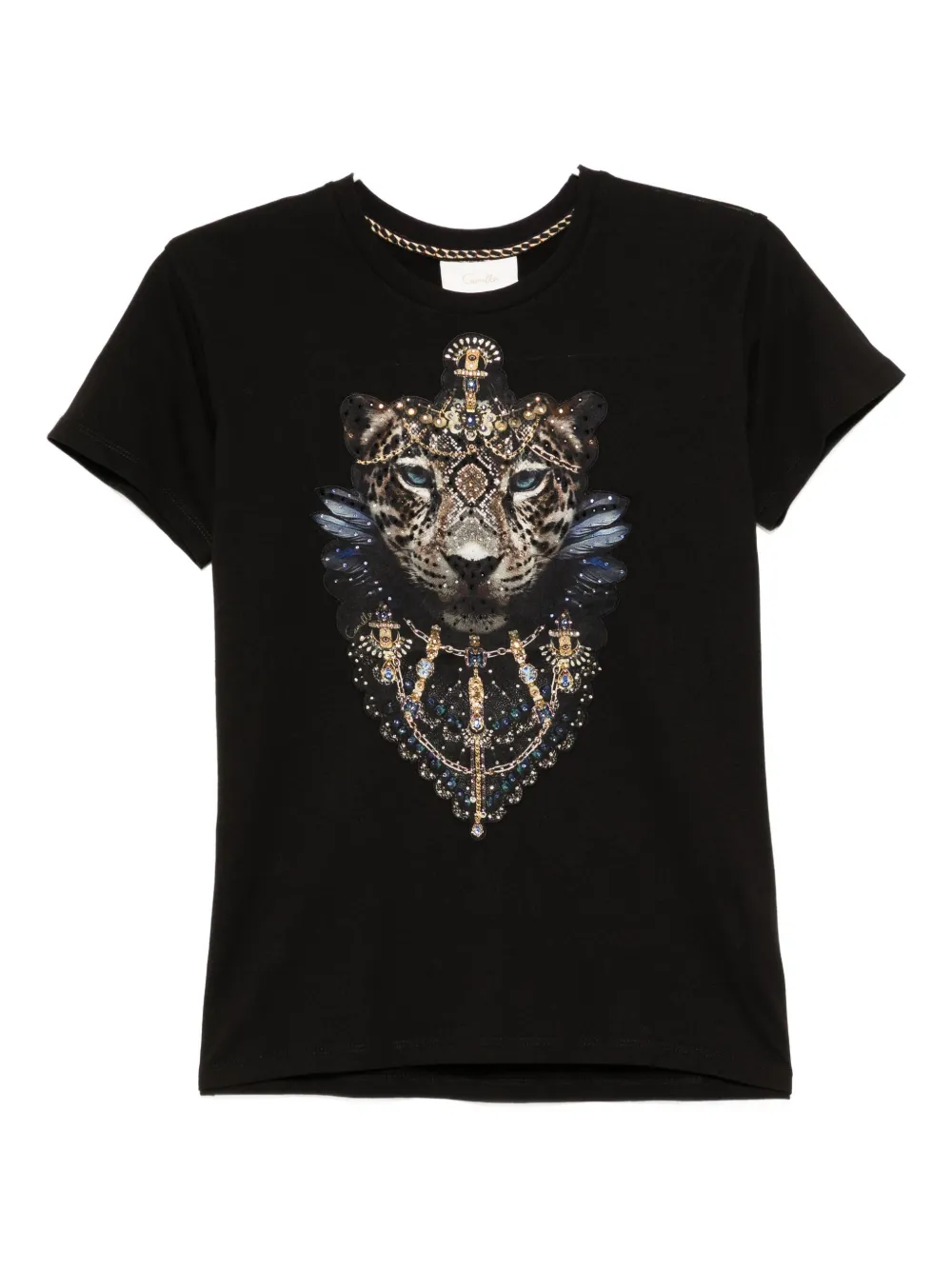 Camilla Song Of The Solstice T-shirt In Black