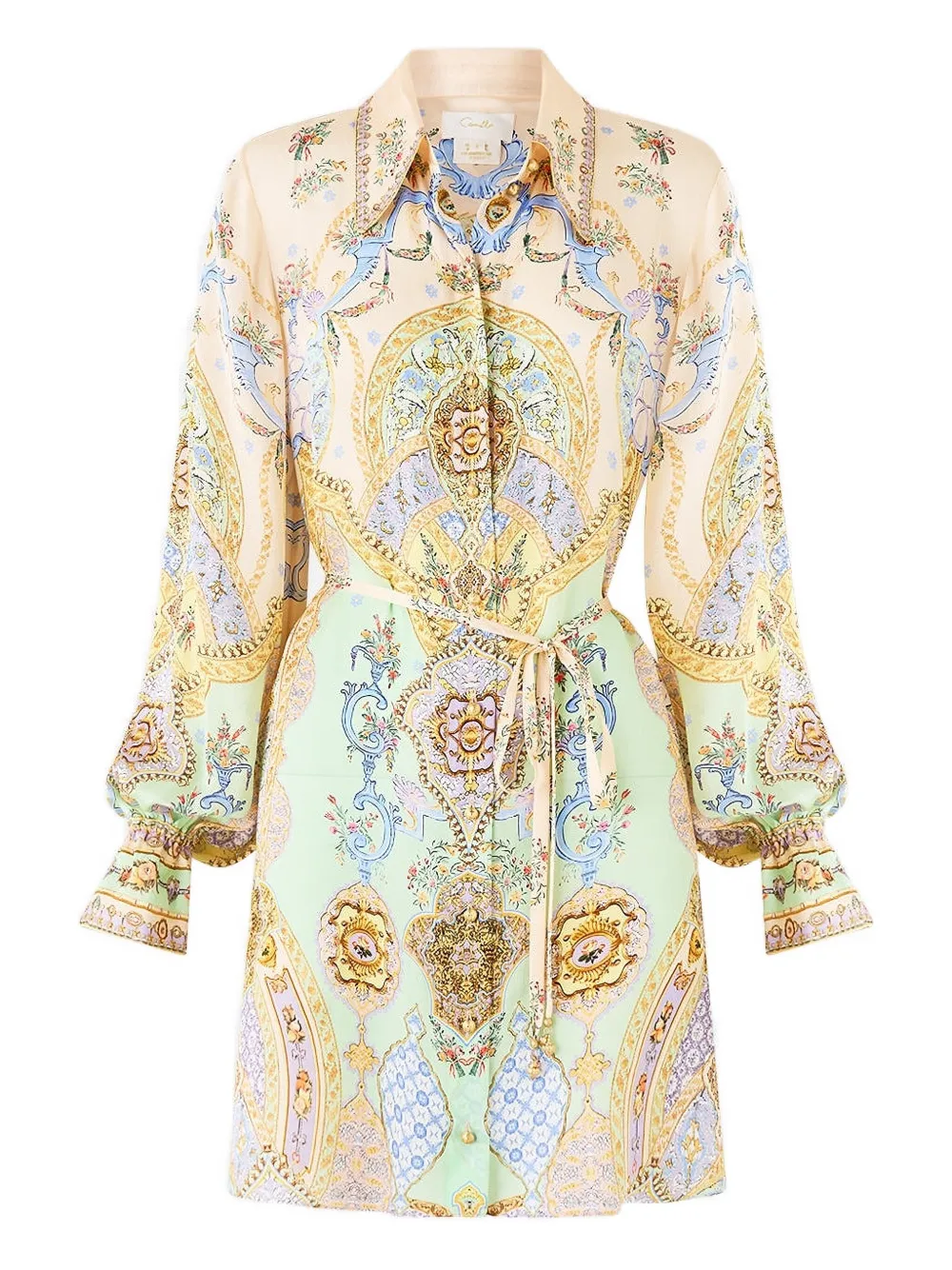 Camilla East Of Istanbul mini dress - Verde