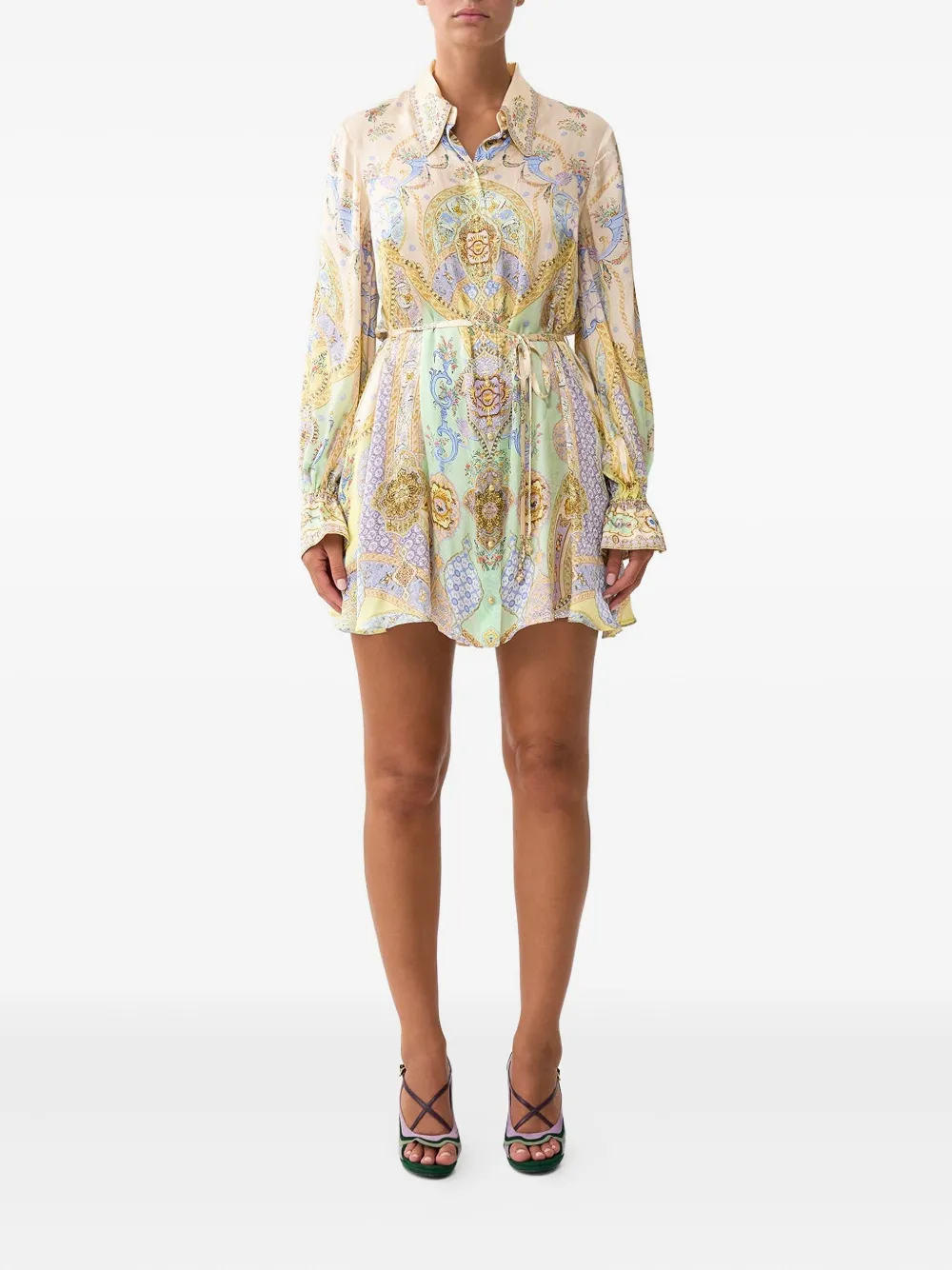 Camilla East Of Istanbul mini dress - Groen