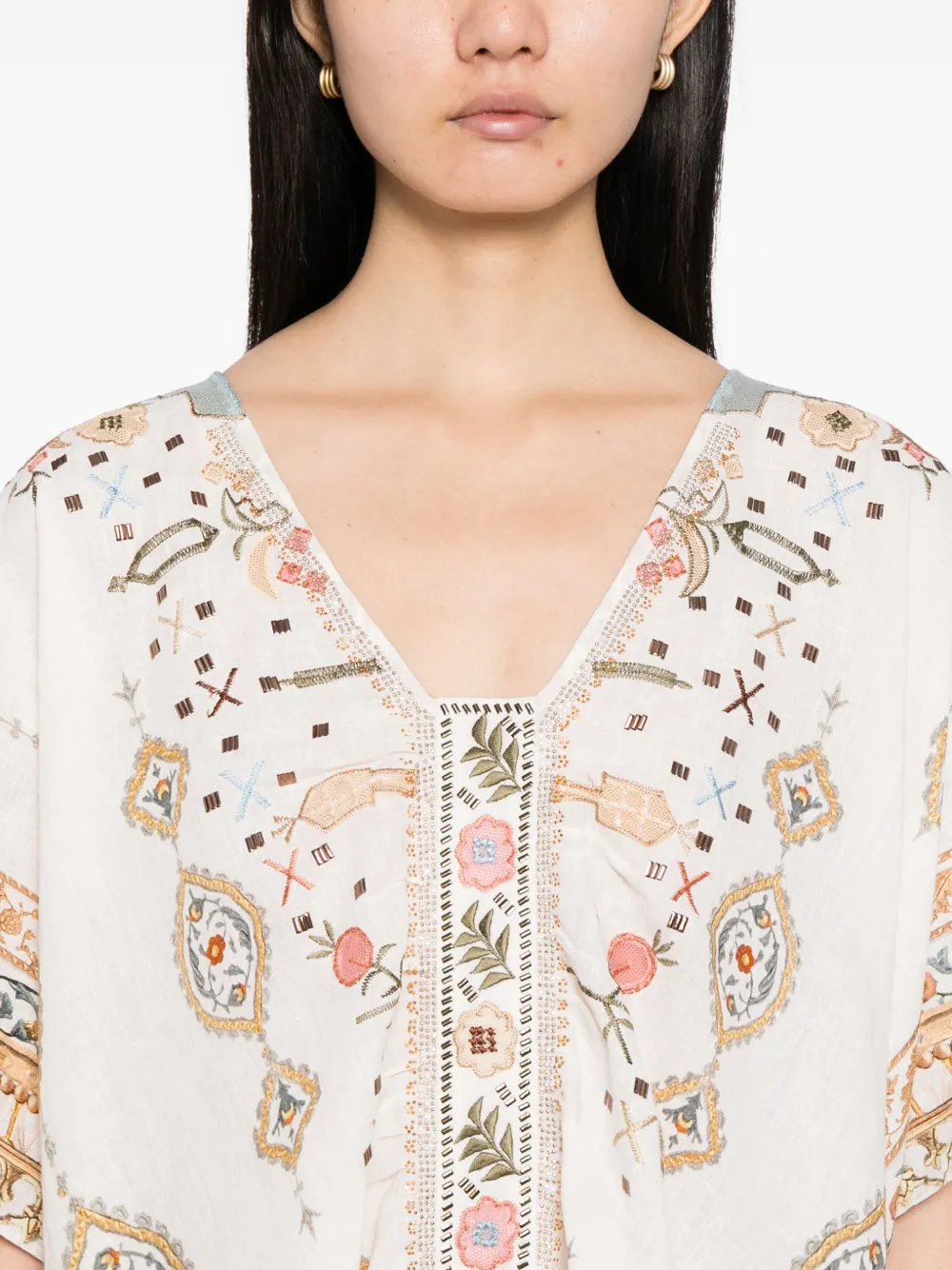 Camilla Ottoman Dynasty tuniek Beige