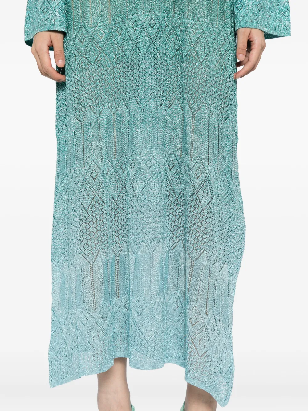 Camilla The Concubine's Corridor gebreide jurk Groen