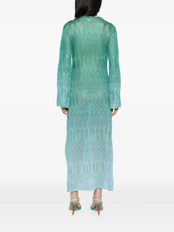 Camilla Abito The Concubine's Corridor In Maglia Verde FARFETCH IT