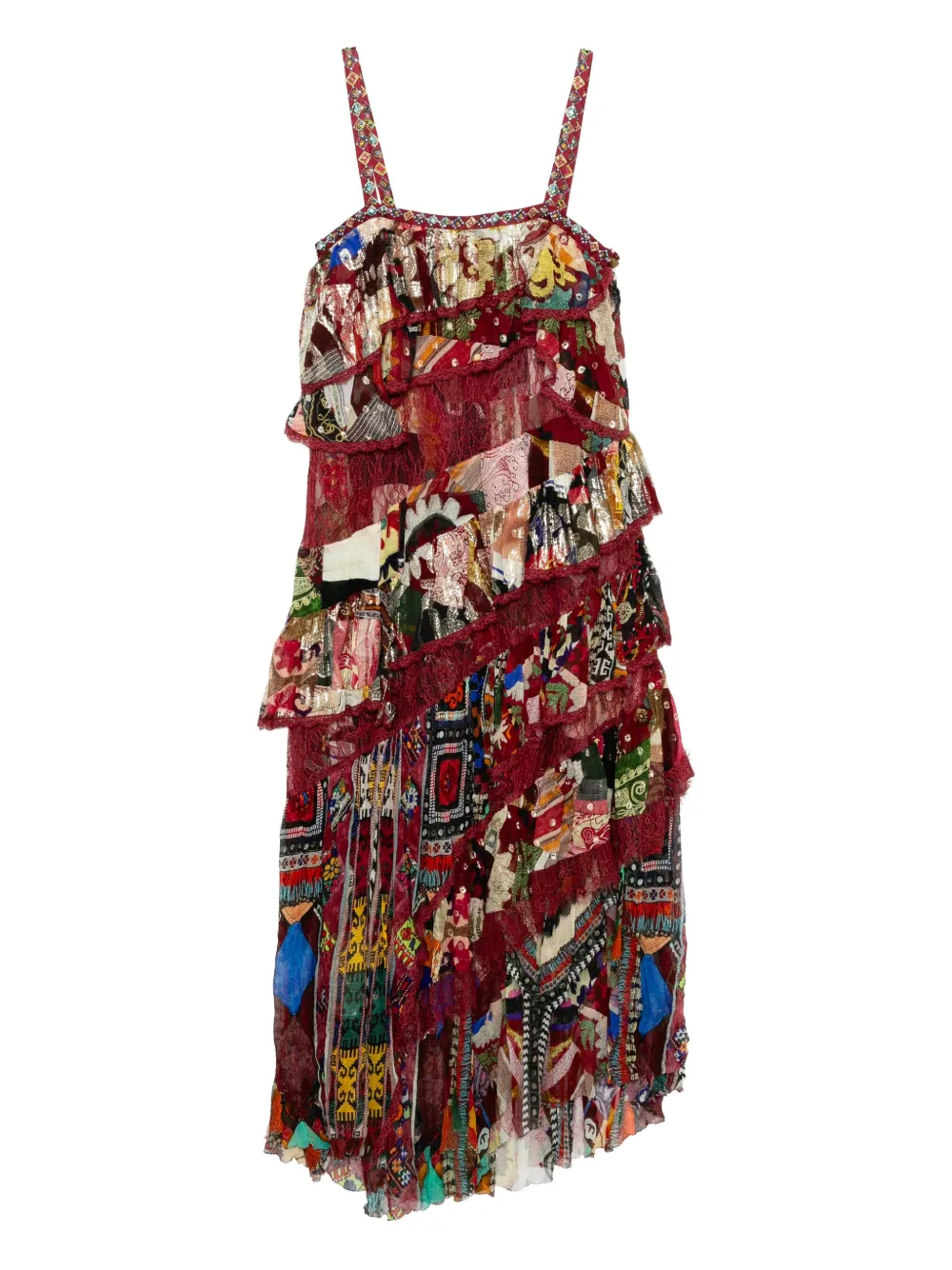 Camilla Patchwork Alchemy dress - レッド Camilla Patchwork Alchemy dress - レッド