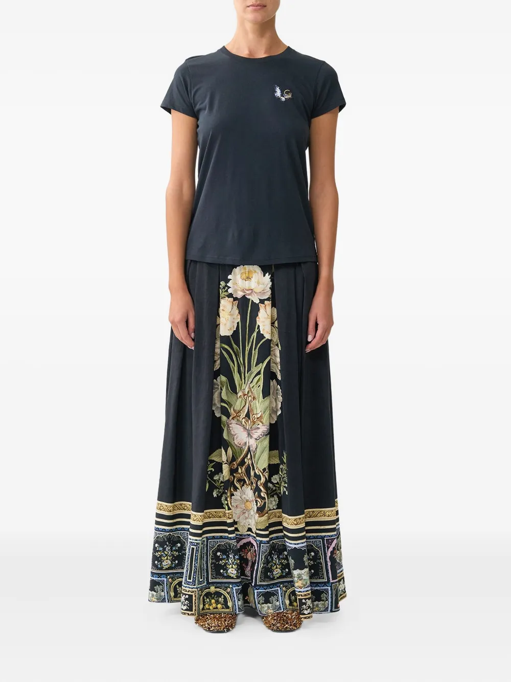 Camilla playera estilo otomano con cuello redondo | Playeras y jerséis | Image 2