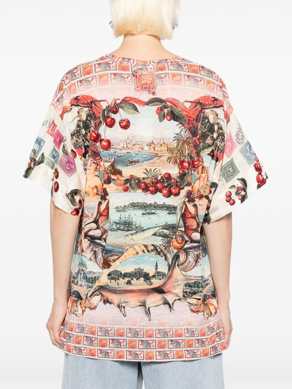 Camilla Notities van het Road T-shirt Roze