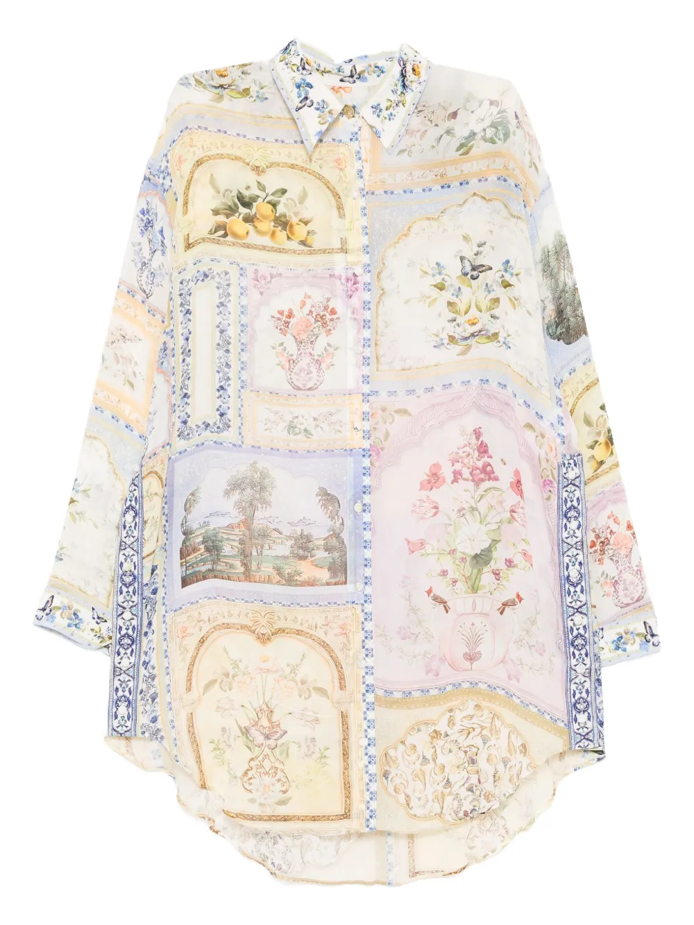 Camilla camisa Botanical Ballads | neutro | Image 1