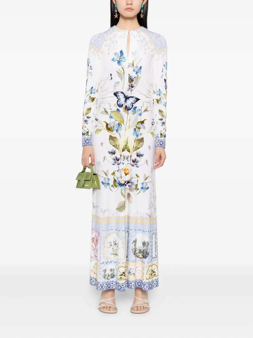 Camilla Botanical Ballads jurk - Beige