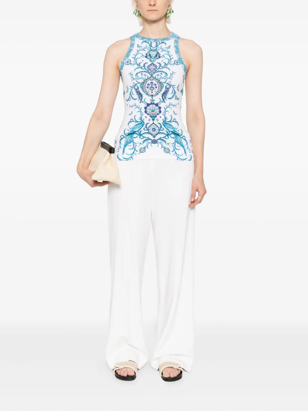Camilla Isnik Lullaby Tank In White
