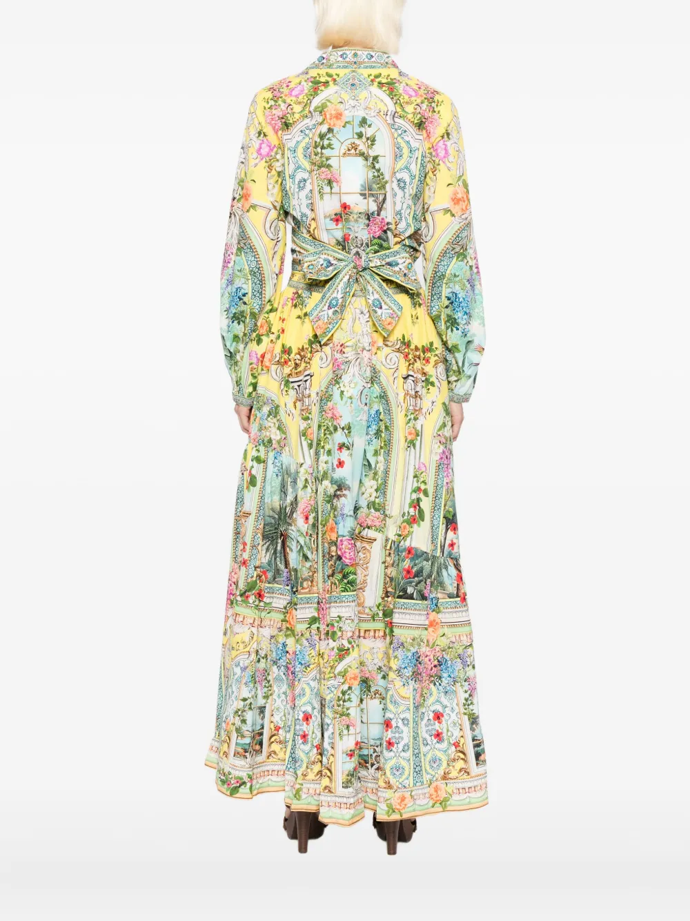 Camilla Tales Of Topkapi Palace Tied Shirt In Multi