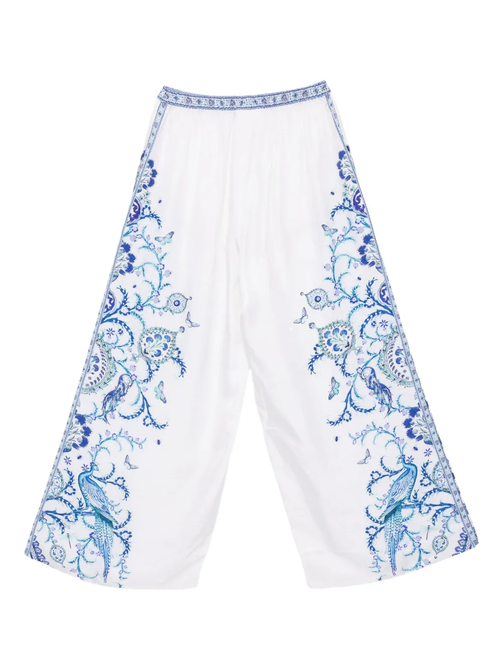 Camilla Iznik Lullaby broek met wijde pijpen - Wit