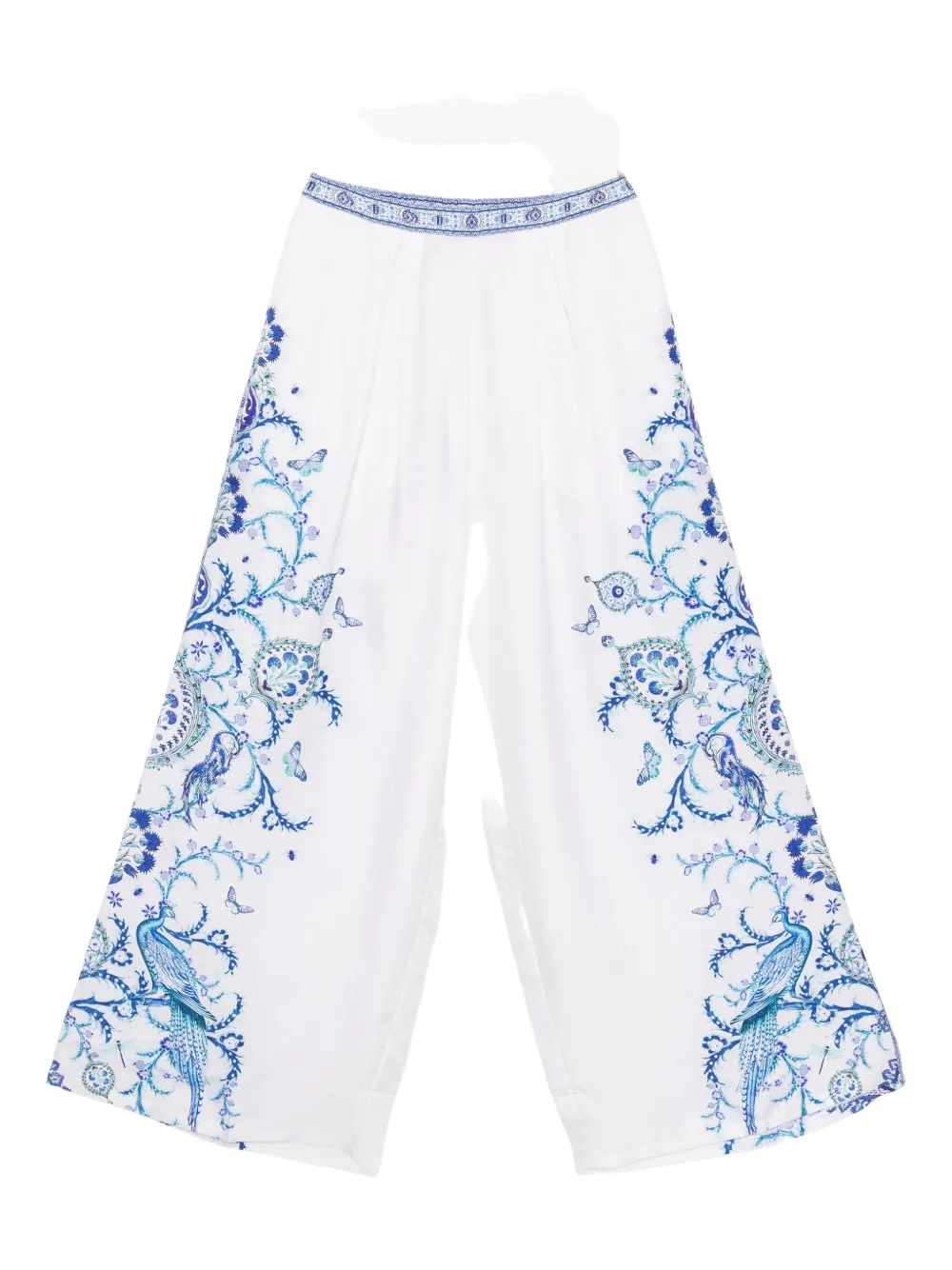 Camilla Iznik Lullaby Wide-leg Pants In Blue