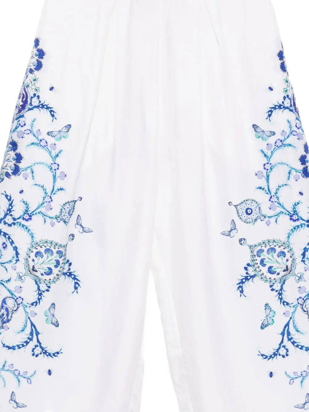 Camilla Iznik Lullaby broek met wijde pijpen Wit