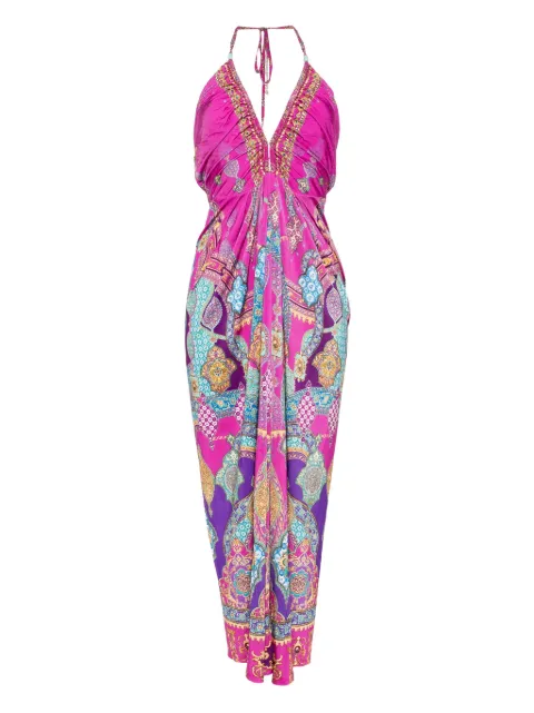 Camilla all-over print jersey dress