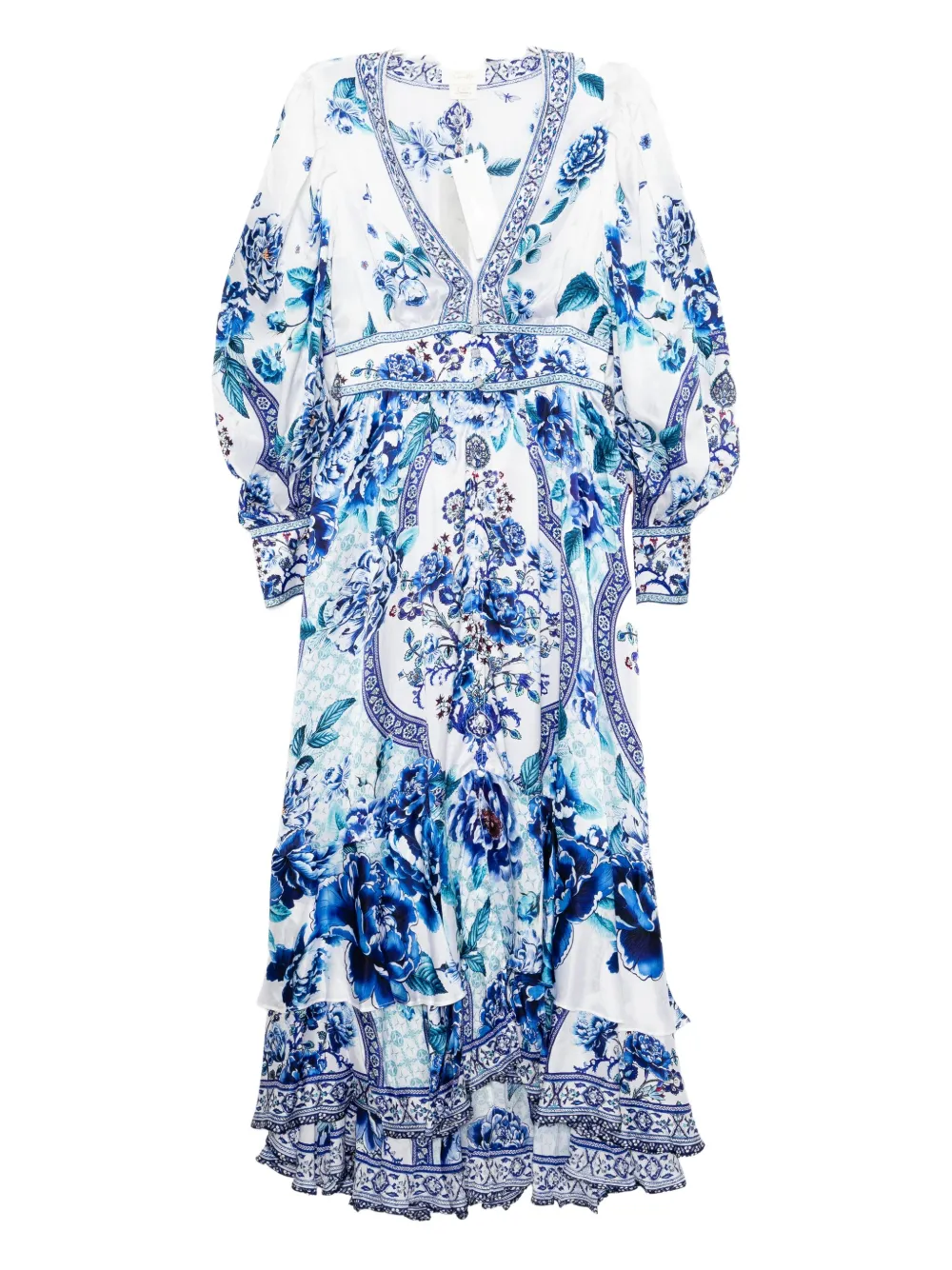 Camilla button front dress - ホワイト Camilla button front dress - ホワイト