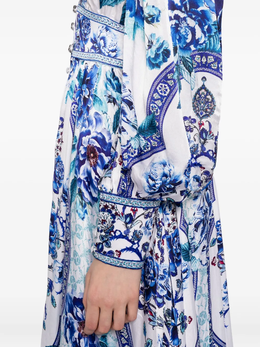 Camilla Jurk met knopen Wit