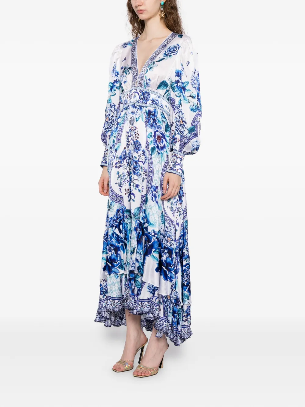 Camilla Jurk met knopen Wit