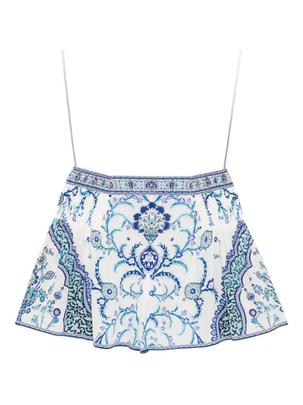 Camilla Iznik Lullaby Shorts In Blue