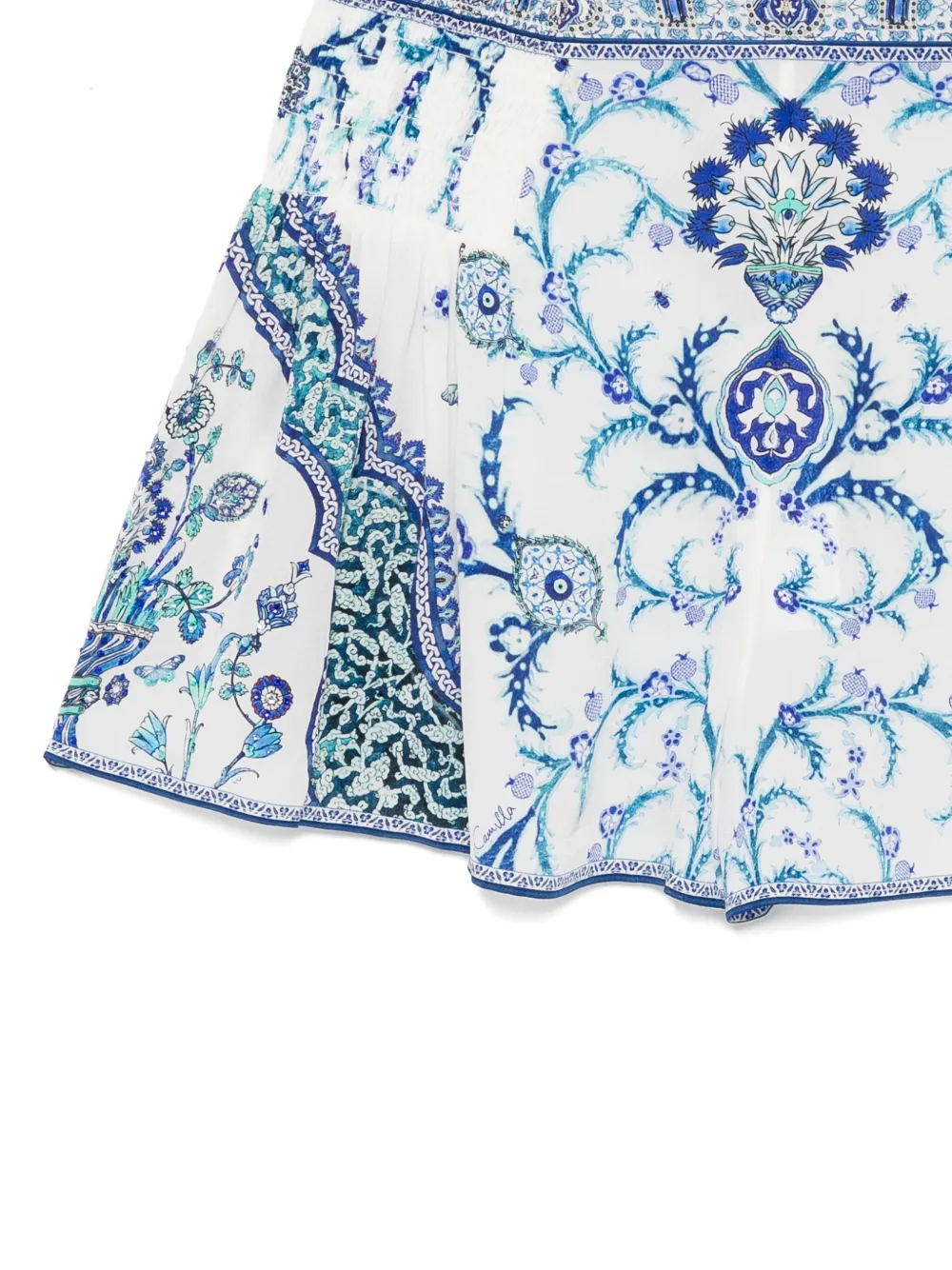 Camilla Iznik Lullaby Shorts In Blue