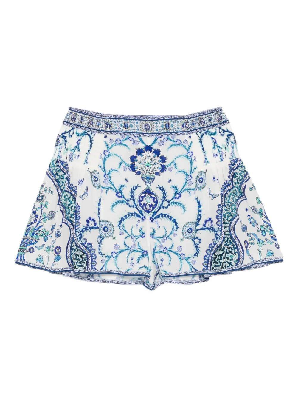Camilla Iznik Lullaby Shorts In Blue