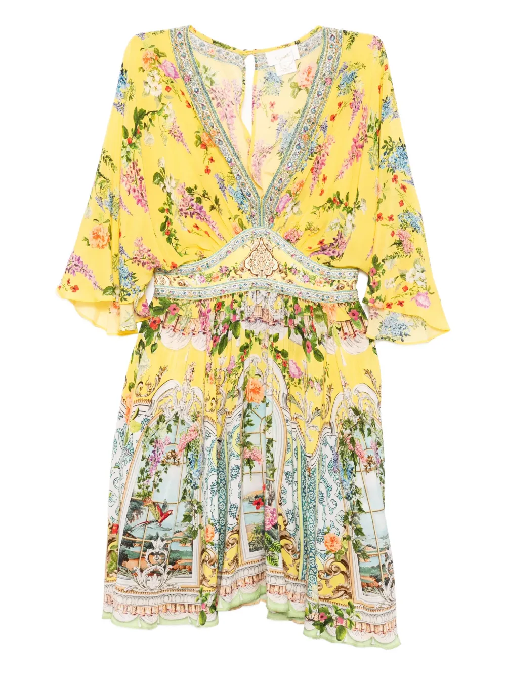 Camilla Tales Of Topkapi Palace mini dress | Yellow | Image 1