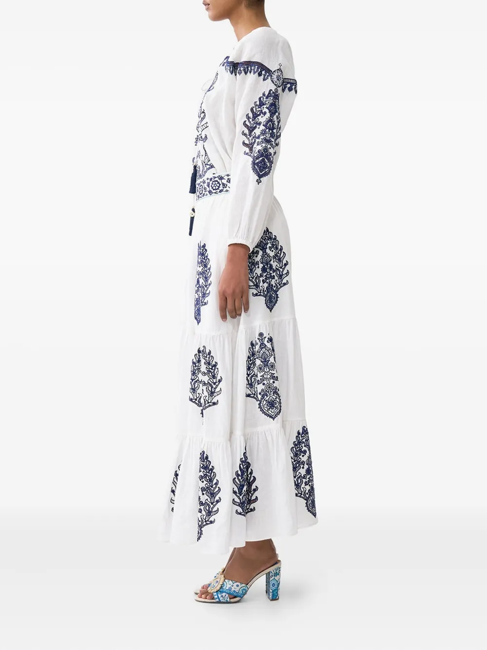 Camilla Isnik Lullaby A-line skirt - Wit