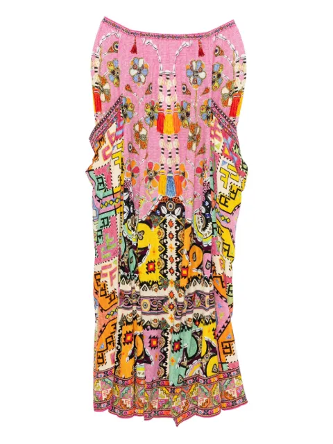 Camilla vestido estilo falda con bolsillo