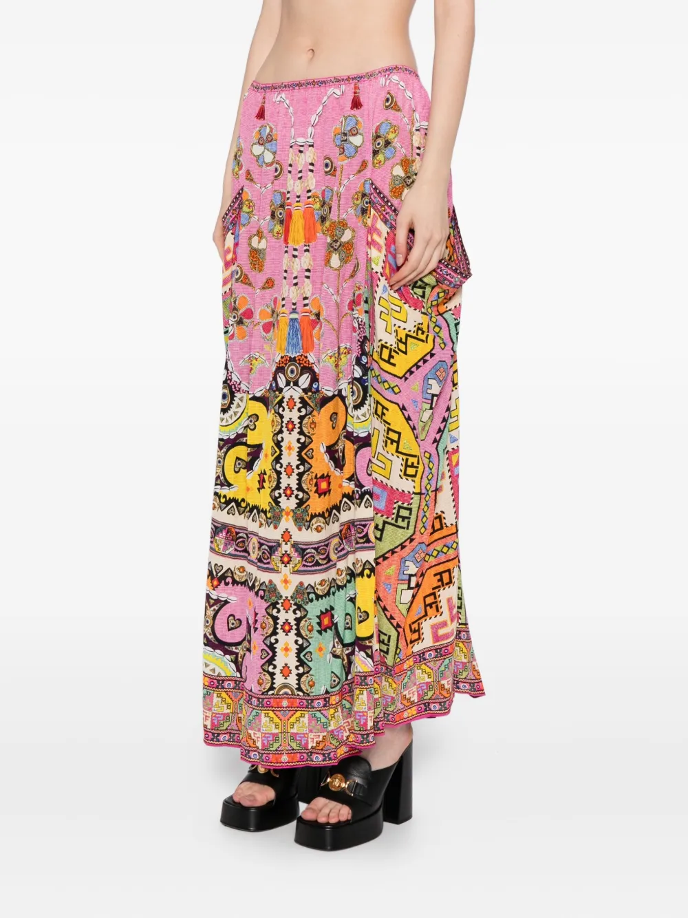 Camilla Jurk met zakrok Roze