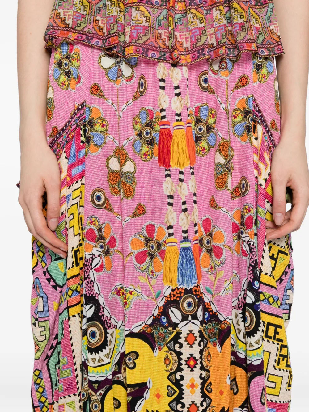 Camilla Jurk met zakrok Roze