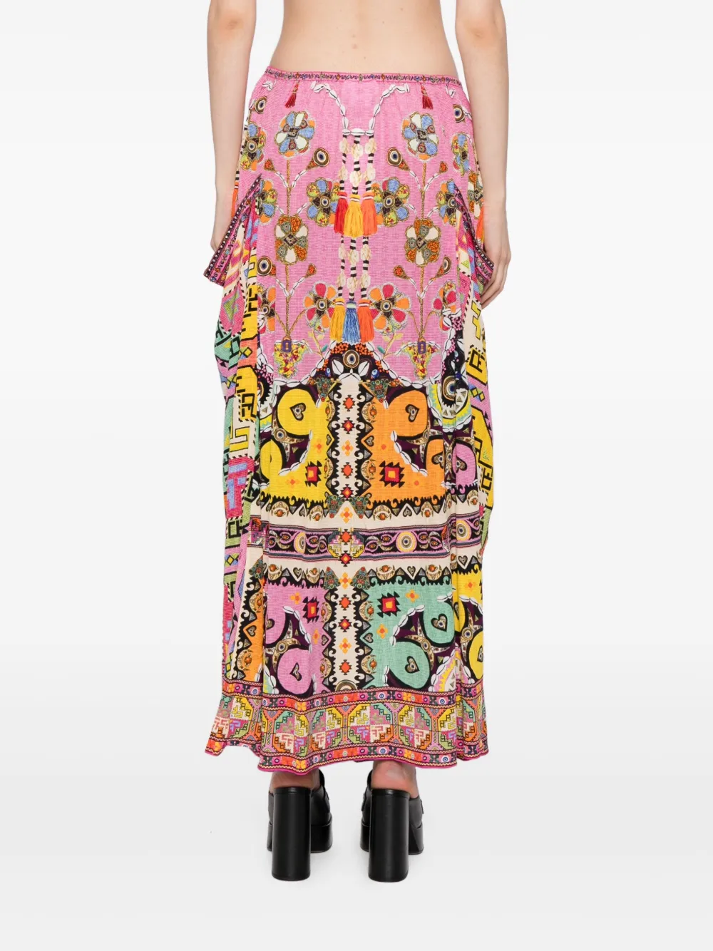 Camilla Jurk met zakrok Roze