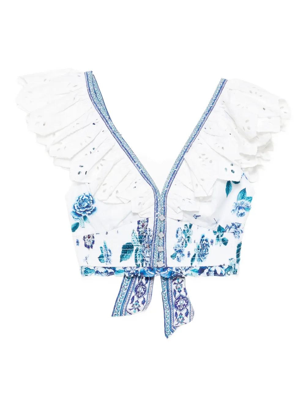 Camilla A Ceramic Garden top - Bianco