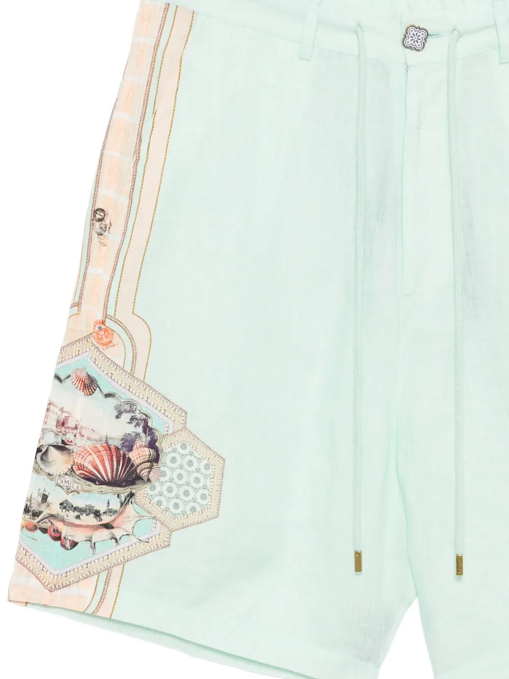 Camilla With Love From Türkiye shorts Groen