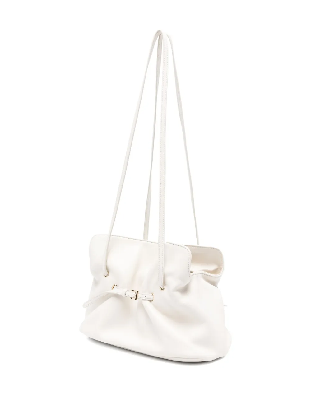Prada small Dada buckle shoulder bag Wit