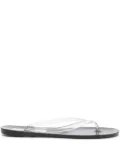 Christopher Esber Jo clear-thong flip flops - White