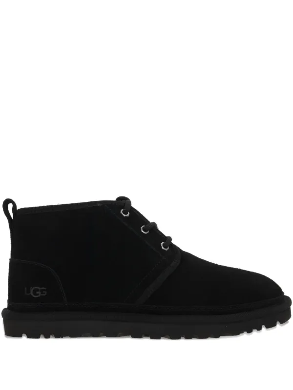 UGG Black Suede Lace-Up Boots UGG Whitley Black Suede Lace Up Boot Size 5 Style 1522 Fur  main image 3