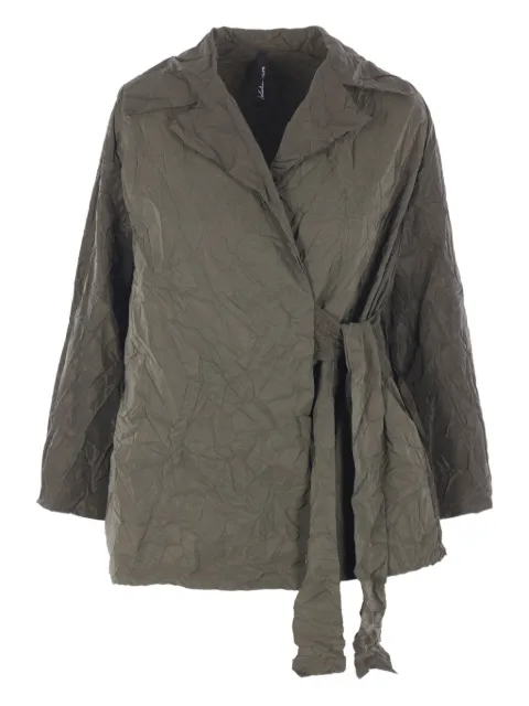 Maria Calderara crinkled effect jacket