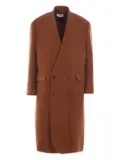 Hed Mayner double-breasted coat - Brown