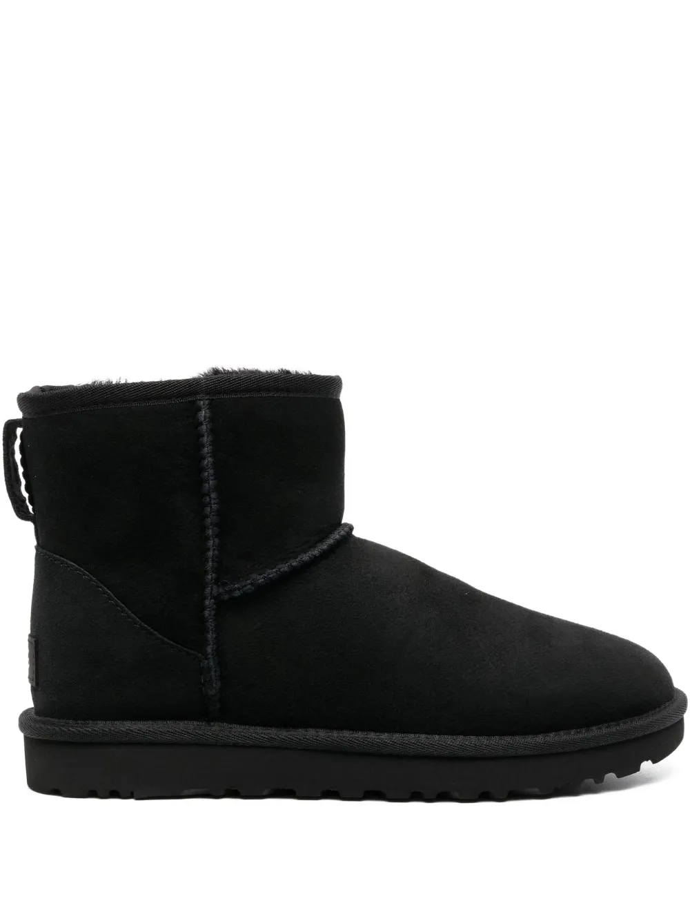 UGG Classic Mini II suede ankle boots Black