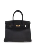 Hermès Pre-Owned 2017 Togo Birkin Retourne 30 handbag - Black