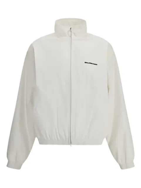 Balenciaga logo-detail zip-up jacket