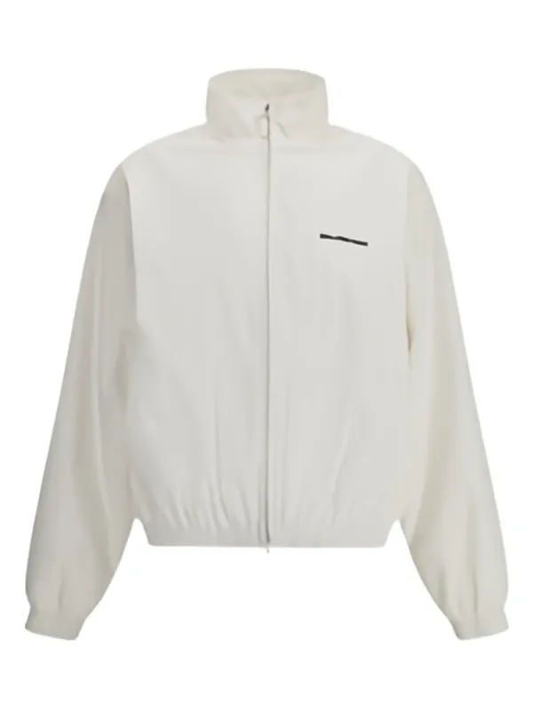 ジャケット・アウター BALENCIAGA Logo Zip-Up Jacket Balenciaga Zip-up Jacket in Black | Balenciaga US