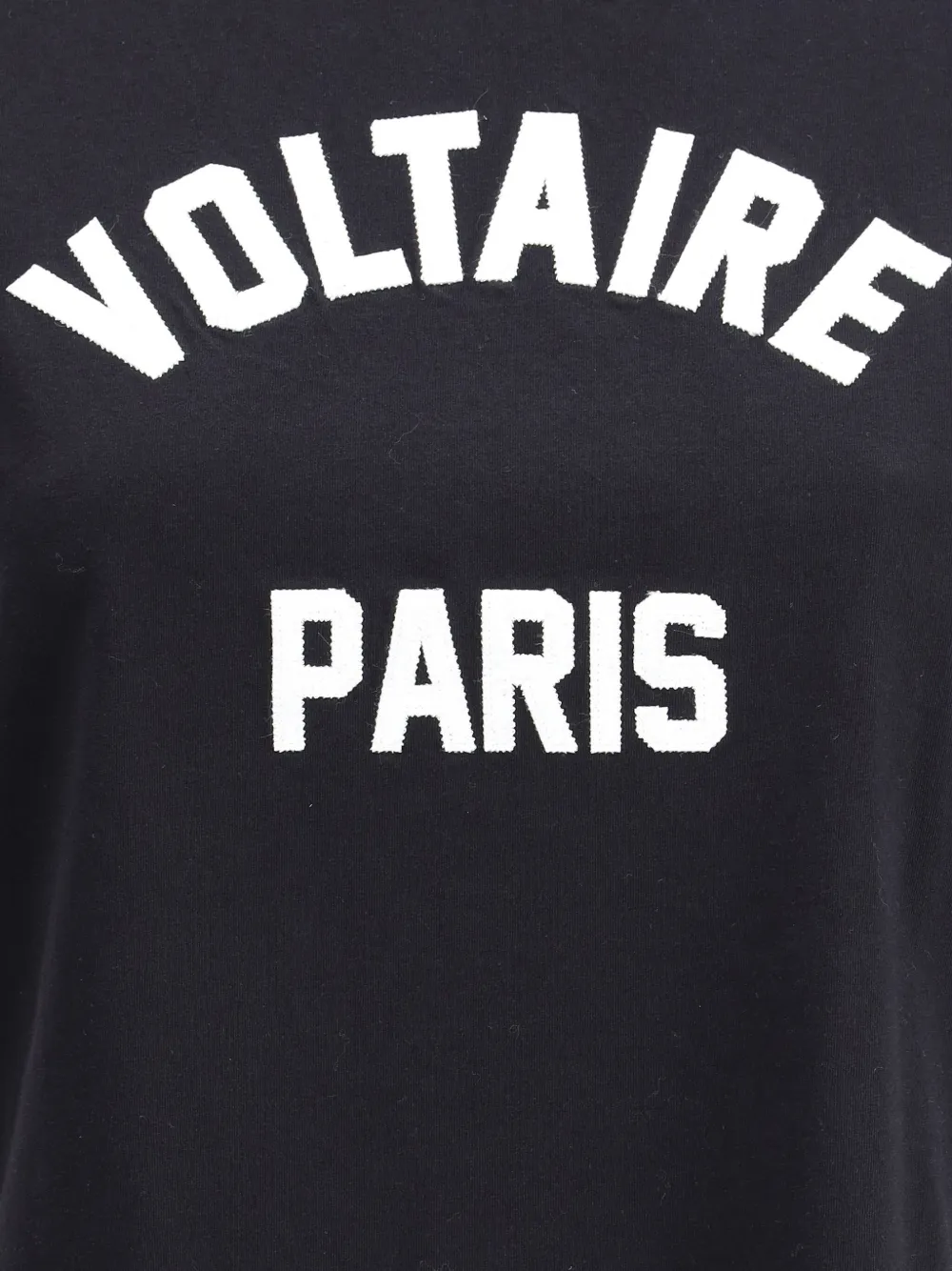 Zadig&Voltaire logo cotton T-shirt Zwart