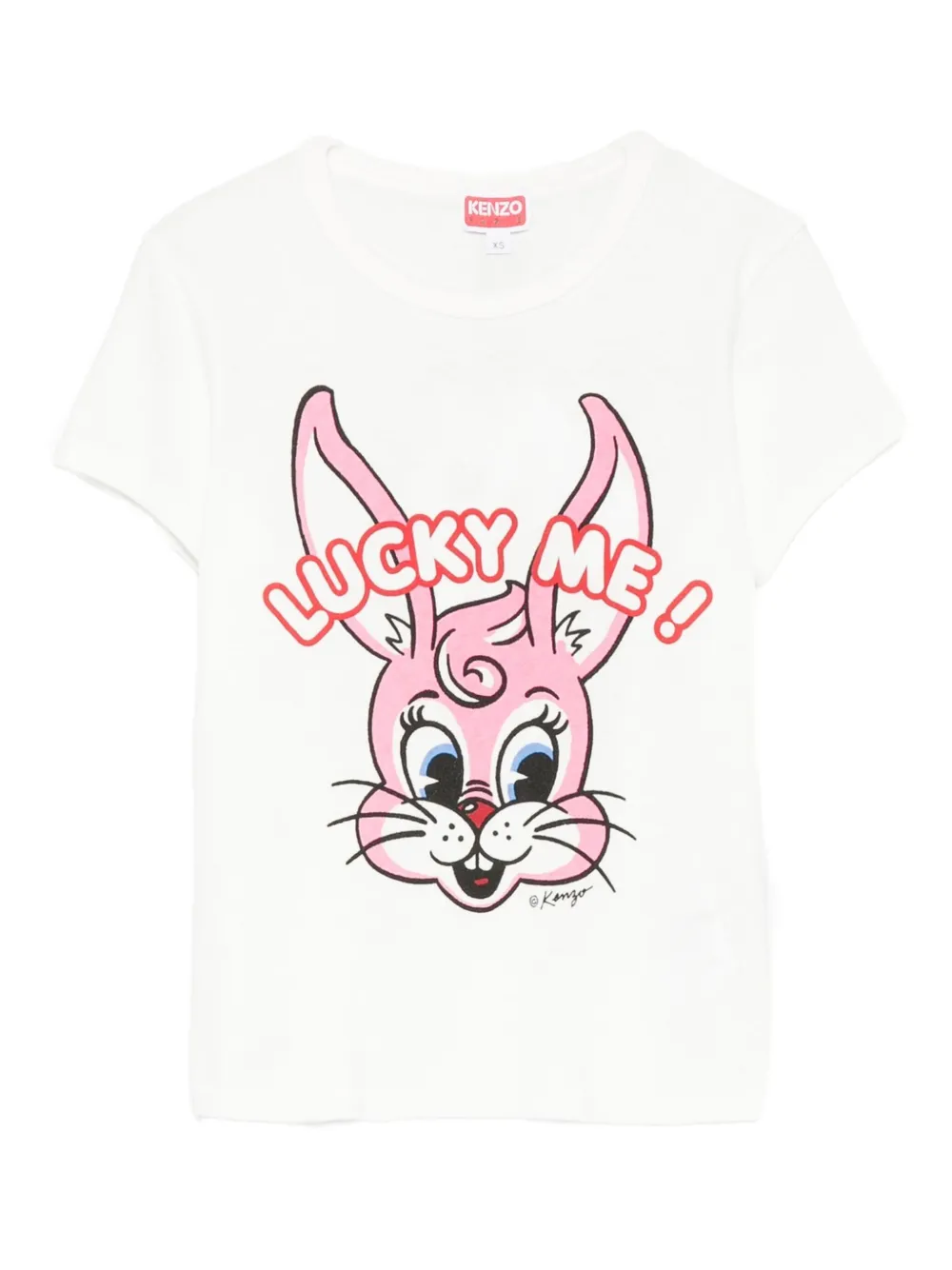 Kenzo T-shirt met print Wit