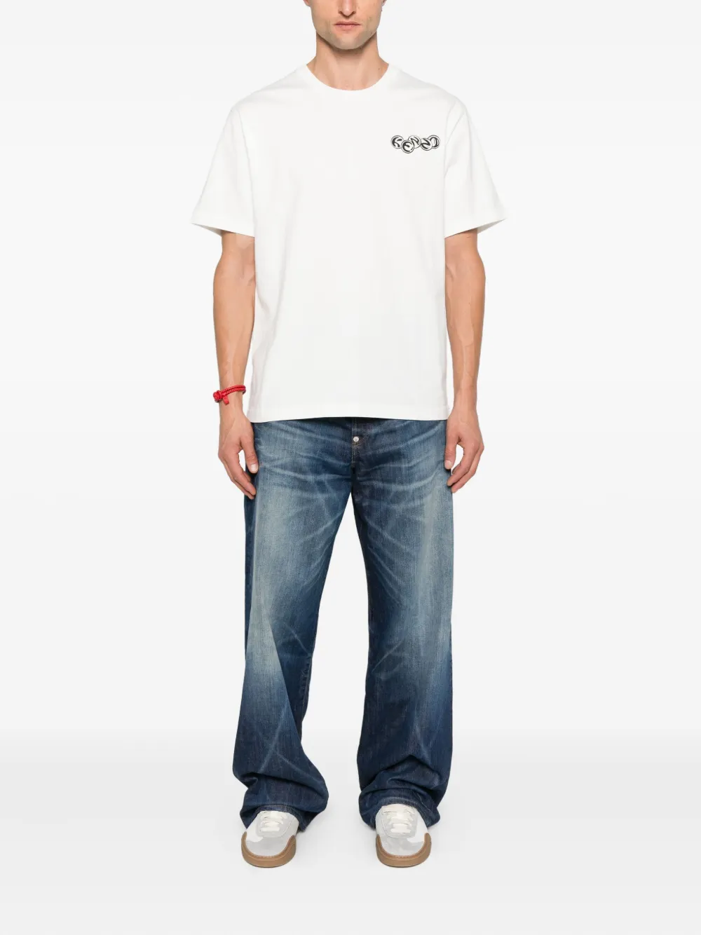 Kenzo T-shirt met logoprint Wit