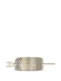 CHANEL Pre-Owned 1998 quilted logo hairpin - Silver