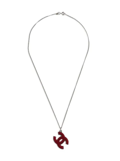 CHANEL Pre-Owned 2005 CC pendant necklace
