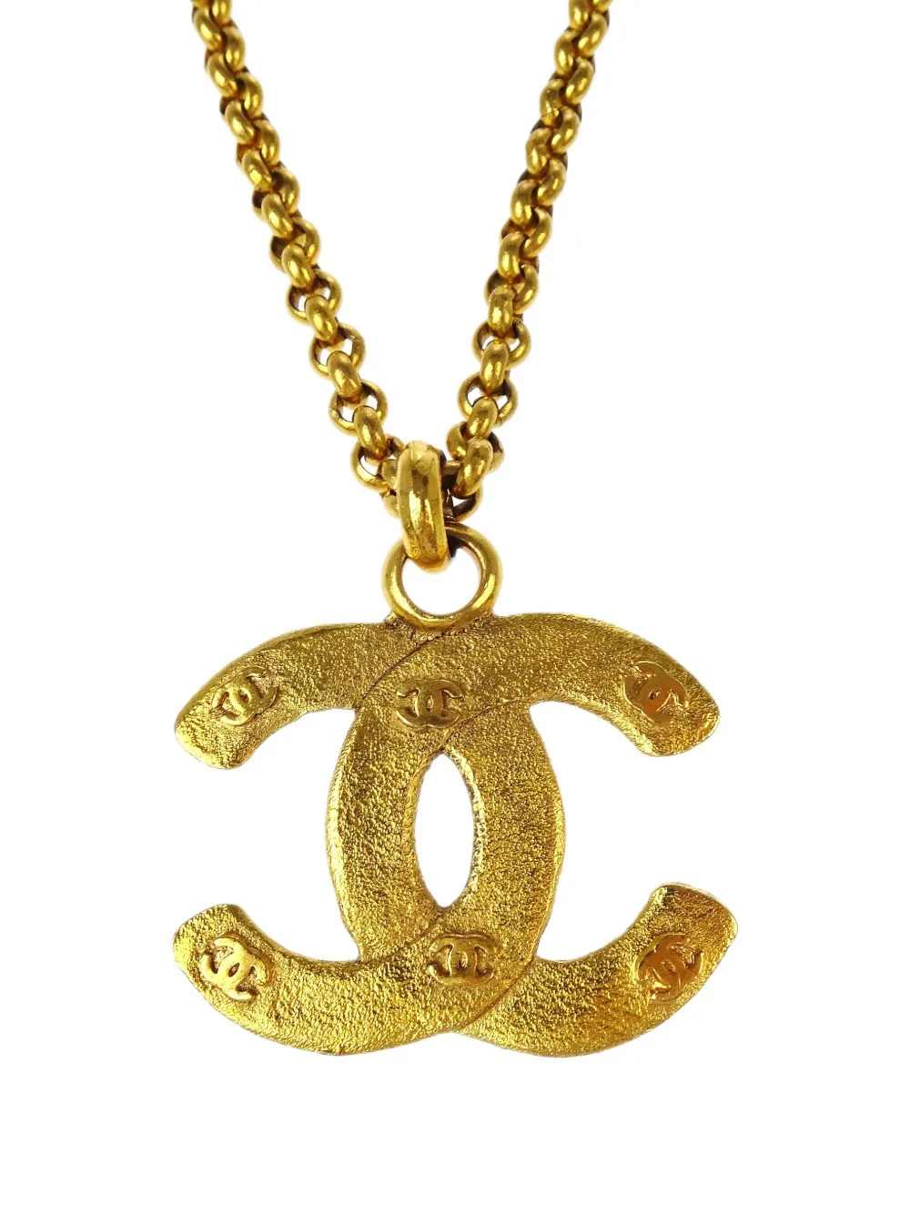 CHANEL Pre-Owned 1990-2000s CC pendant necklace | Image 2
