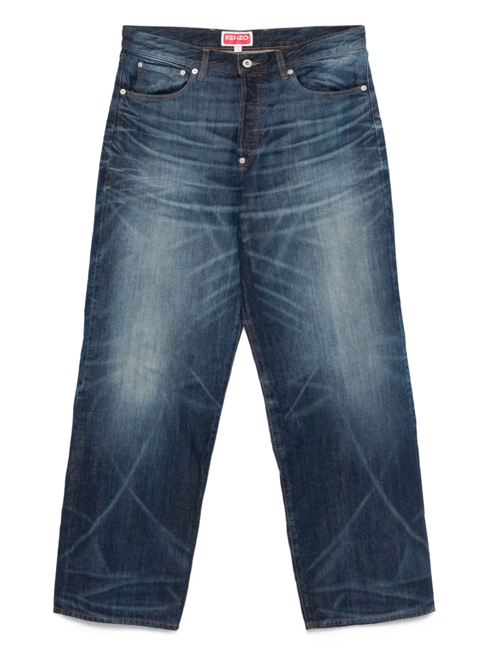 Kenzo Jeans met vervaagd effect Blauw